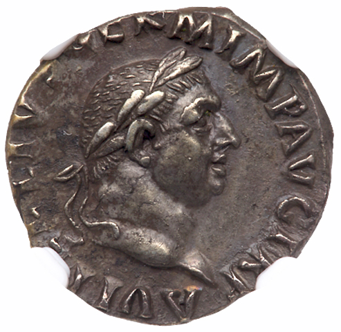 Vitellius. Silver Denarius (3.29 g), AD 69 - Image 2 of 3