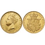 George IV (1820-30), Gold Sovereign, 1825