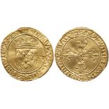 France. Louis XII (1498-1515). gold Ecu d'or au soleil, de Provence, undated (3.37g)