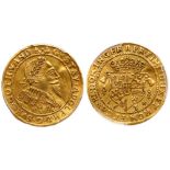 German States: Erfurt. Gustav II Adolf of Sweden. Gold Ducat, 1634