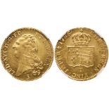 France. Louis XVI (1774-1792). Gold 2 Louis d'or, 1786-T (Nantes)