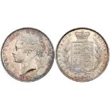 Victoria (1837-1901), Silver Halfcrown, 1845