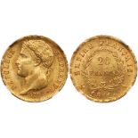 France. Napoleon I (1804-1814). gold 20 Francs, 1811-A (Paris)