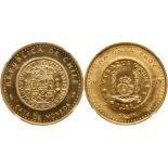 Chile. Republic. Gold 1 Onza, 1979, Santiago mint