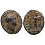 Judaea, Roman Judaea. Domitian. Ã† 25 (11.33 g), AD 81-96. VF