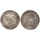 German States: Saxony. Johann Georg I and August of naumburg (1611-1615). Silver Taler, 1613