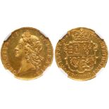 George II (1727-60), Proof Gold Half-Guinea, 1728