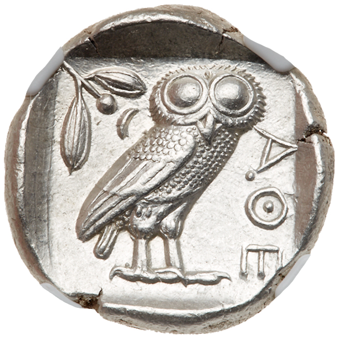 Attica, Athens. Ca. 440-404 BC. Silver Tetradrachm (17.20 g) - Image 3 of 3