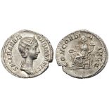 Orbiana. Silver Denarius (2.63 g), Augusta, AD 225-227. EF