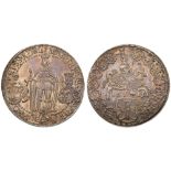 German States: Teutonic Order. Maximilian I of Austria (1588-1618). Silver Taler, 1613/2