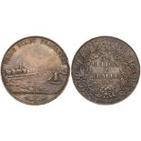 German States: Frankfurt am Main. Silver 2 Taler, 1843