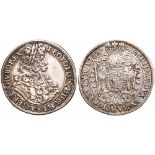 Hungary. Leopold I (1657-1705). Silver Â½ Taler/ Â½ TallÃ©r, 1703 KB (14.3g).