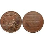 Medal. Bronze. 45 mm. By Hautsch and Lauffer.