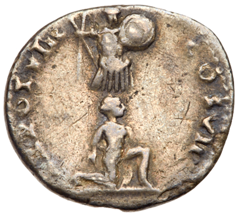 Titus. Silver Denarius (3.27 g), AD 79-81. VF - Image 3 of 3