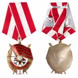 Order of the Red Banner 2nd Award. Type 3. Award # 23558.