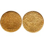 France. Charles V (1364-1380). Gold Franc a Pied, undated