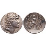 Seleukid Kingdom. Alexander I Balas. Silver Tetradrachm (16.77 g), 152/1-145 BC. VF