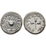 Judaea, The Jewish War. Silver Shekel (13.95 g), 66-70 CE. MS