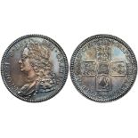 George II (1727-60), Silver Proof Crown, 1746