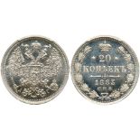 20 Kopecks 1883 CÐŸÐ‘-AÐ“.