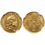 George I (1714-27), Gold Quarter Guinea, 1718