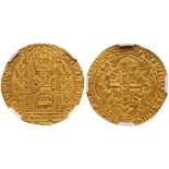 France. Charles V (1364-1380). Gold Franc a Pied, undated