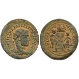 Samaria, City Coinage, Neapolis. Philip II. Ã† 29 (15.05 g), AD 247-249. AEF