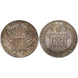 Rudolph August and Anton Ulrich (1685-1704). Silver Taler, 1690-RB