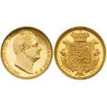 William IV (1830-37), Gold Proof Half-Sovereign, 1831