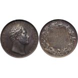 Medal. Silver. 39 mm. By H. Gube. Capture of Varna, 1828.