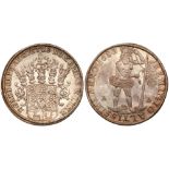 German States: Brunswick-WolfenbÃ¼ttel. Rudolph August (1666-1685). Silver Taler, 1680/9-RB