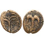 Judaea, Bar Kokhba Revolt. Ã† Medium Bronze (8.70 g), 132-135 CE. F