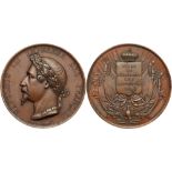 Medal. Bronze. 45 mm. By Roquelay. On the Taking of Sebastopol, 8 September 1855.