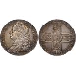 George II (1727-60), Silver Crown, 1750