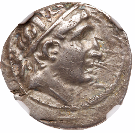 Seleukid Kingdom. Antiochos I Soter. Silver Drachm (4.05 g), 281-261 BC - Image 2 of 3