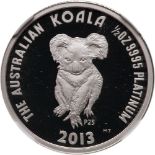 Australia. Platinum 50 Dollars, 2013-P. NGC PF69
