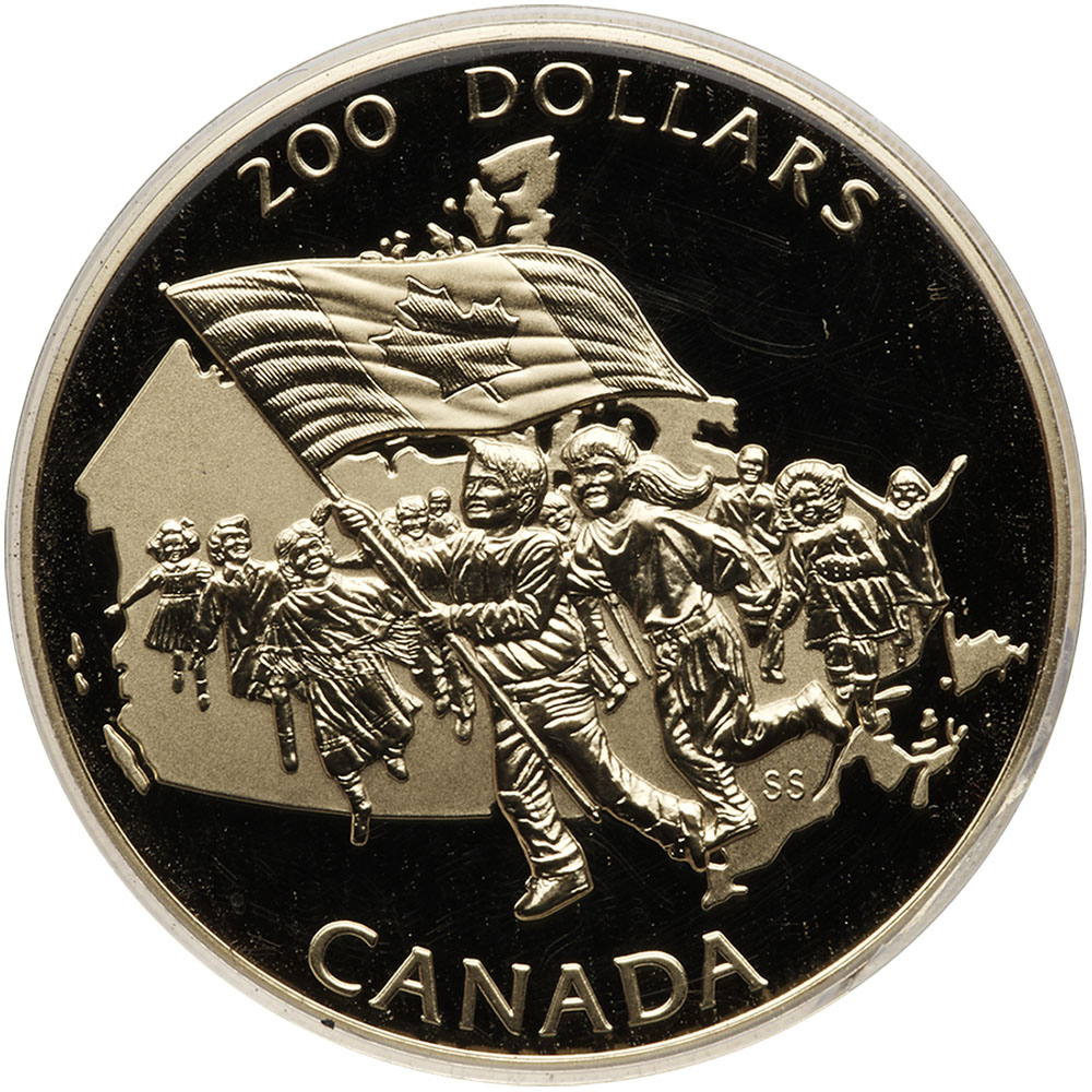 Canada. 200 Dollars, 1990. PF - Image 2 of 2