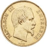 France. 100 Francs, 1856-A. PCGS AU53