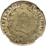 Austria. 20 Kreuzer, 1819-M. NGC AU55