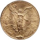 Mexico. 50 Pesos, 1946. PCGS MS65