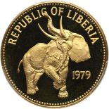 Liberia. 100 Dollars, 1979. PCGS PF69