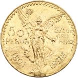 Mexico. 50 Pesos, 1928. PCGS MS63