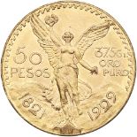 Mexico. 50 Pesos, 1929. PCGS MS64