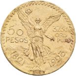 Mexico. 50 Pesos, 1923. PCGS AU58