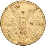 Mexico. 50 Pesos, 1922. PCGS MS64