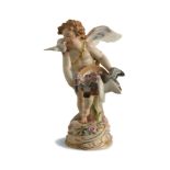 Meissen, Cupid Feeding Pigeons, Model R122