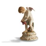 Meissen, Cupid Binding Winged Hearts, Model P139