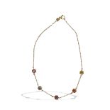 Pasquale Bruni, 18K and Gemstone Collier Necklace