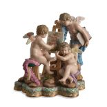 Meissen, Allegory of Painting Group, Model 5