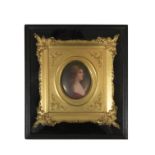 Hutschenreuther Hand Painted Porcelain Plaque